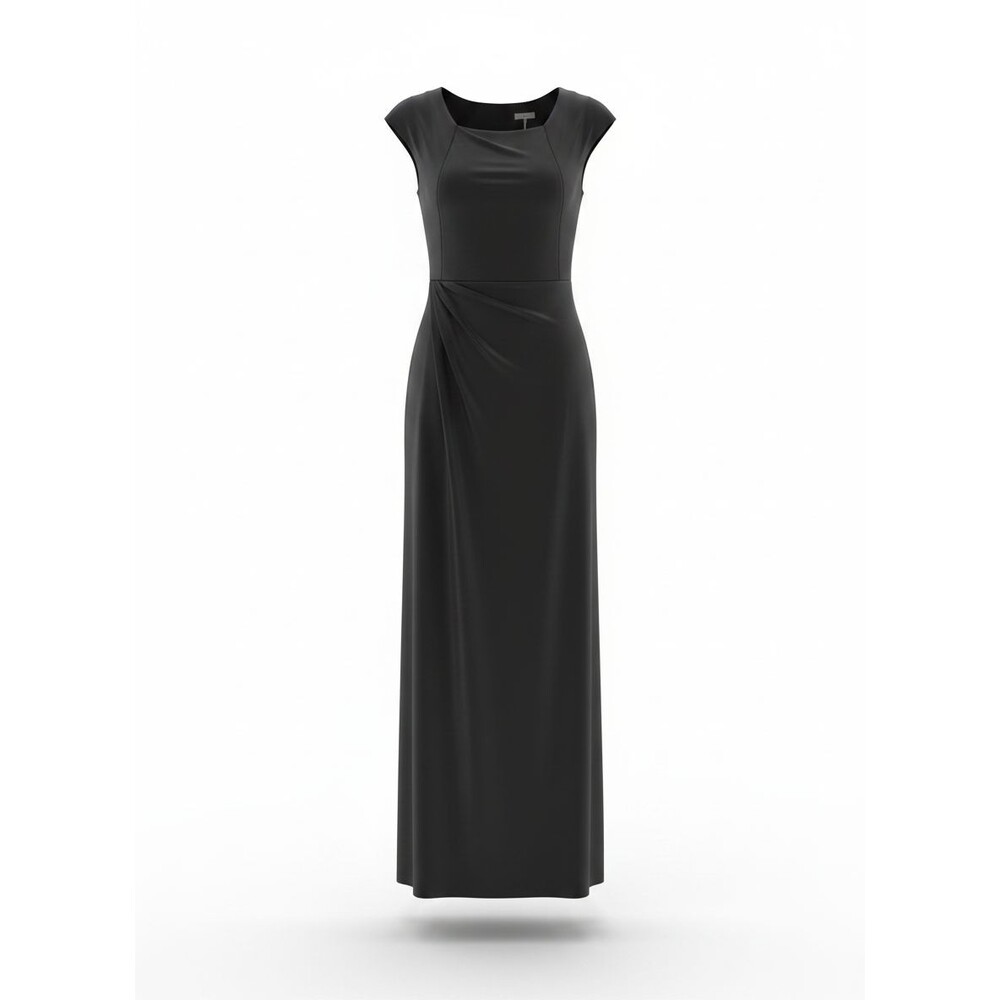 Patrizia Pepe Women's Black Sleeveless Maxi Evening Gown Size 0 NWT